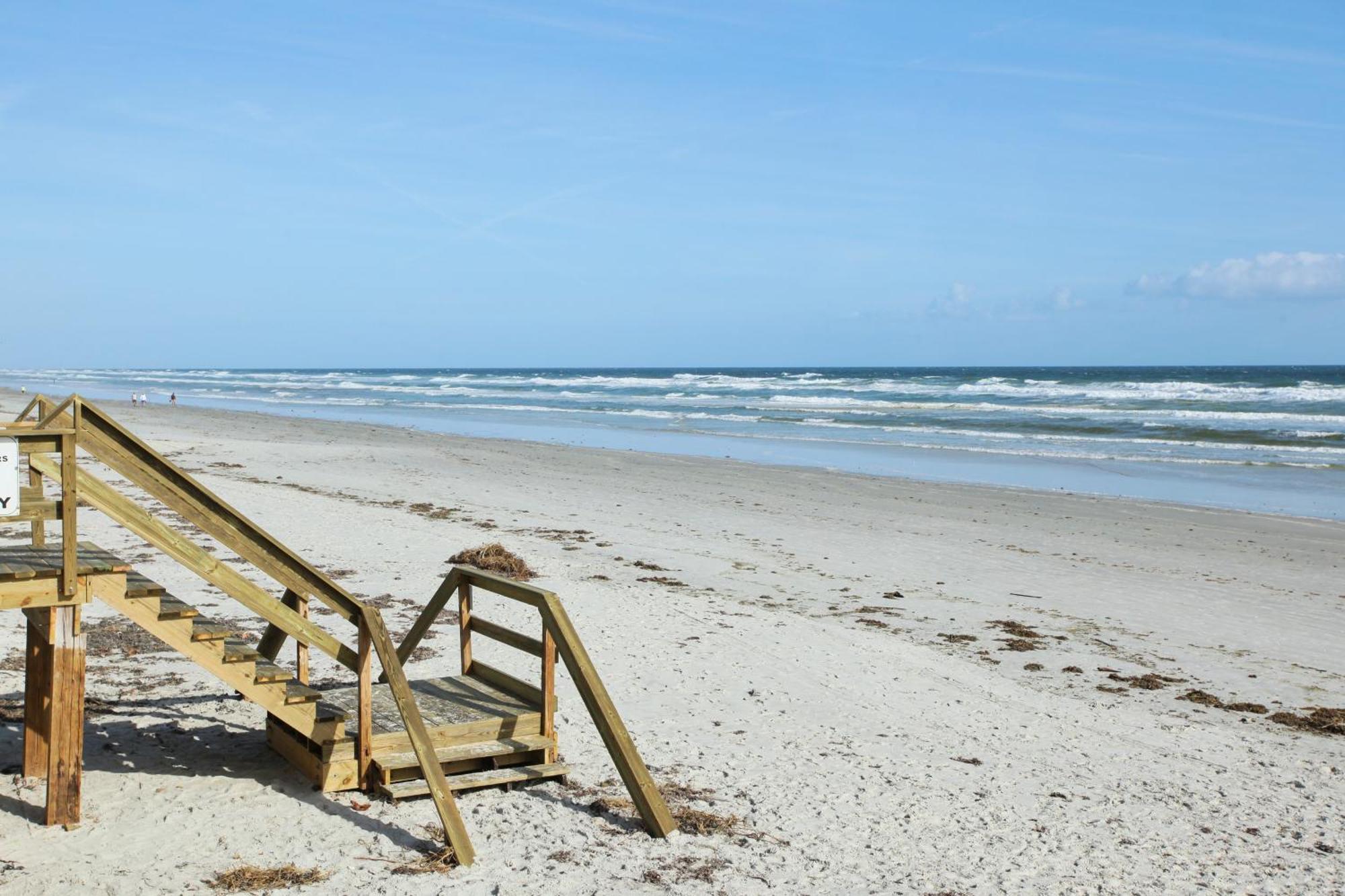 Fabulous Ocean And Pool Views From Balcony & Located On No-Drive Beach New Smyrna Beach Esterno foto