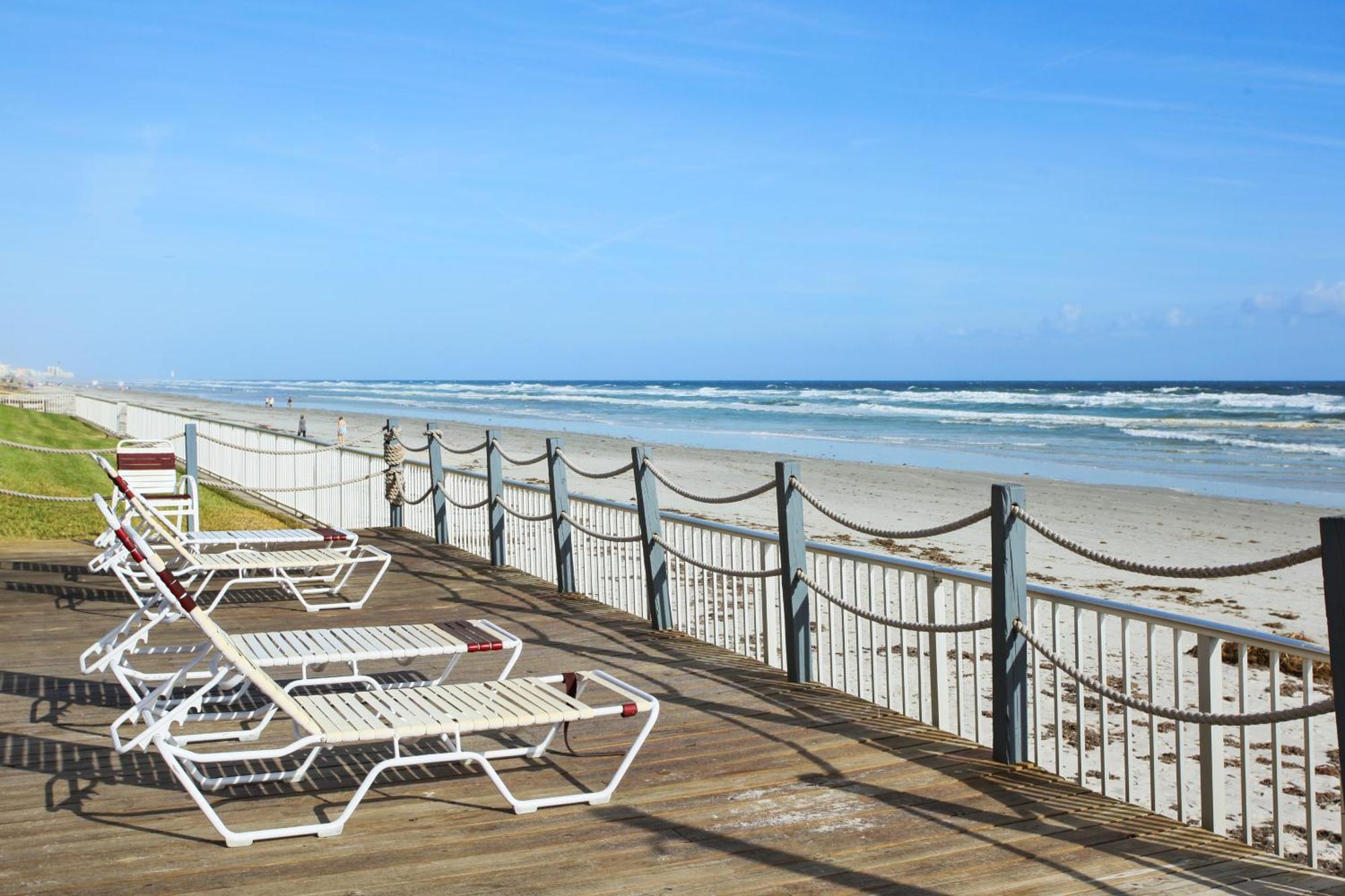 Fabulous Ocean And Pool Views From Balcony & Located On No-Drive Beach New Smyrna Beach Esterno foto